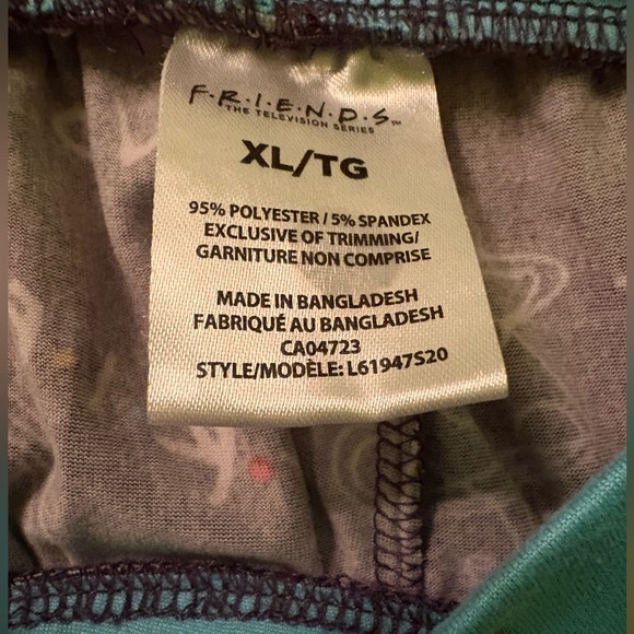 Women’s US XL Friends Pyjama Pants. Super Soft - Picture 3 of 3